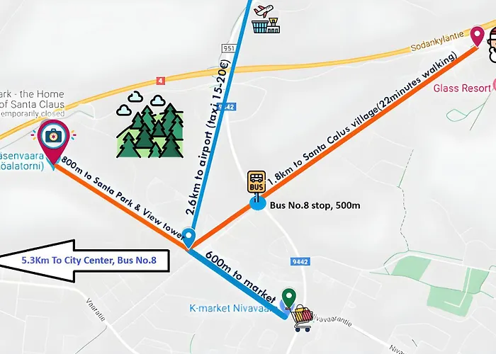 Parque de Campismo Santa's Winter Caravan-kabe Ametist